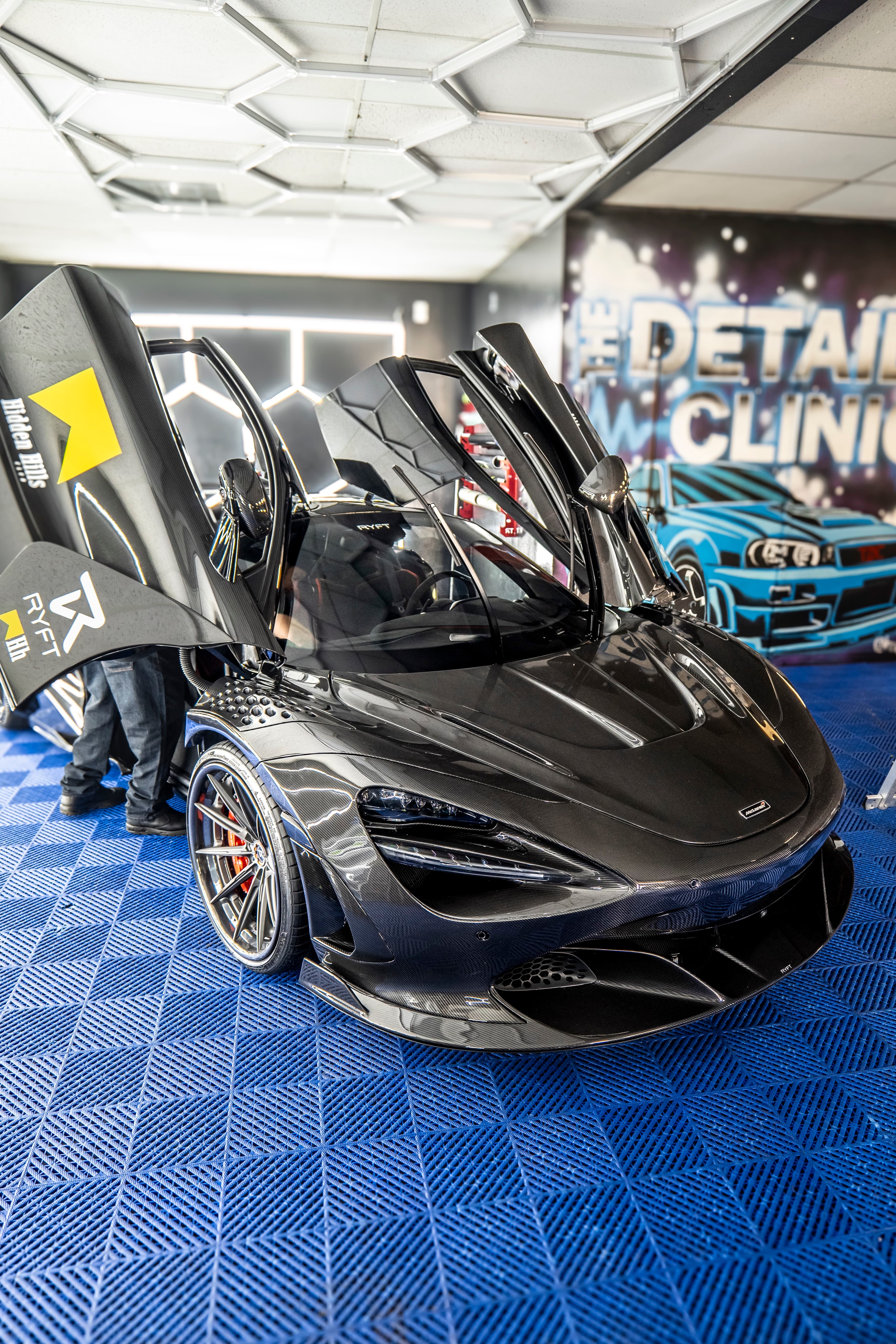 Professional ceramic window tinting installation